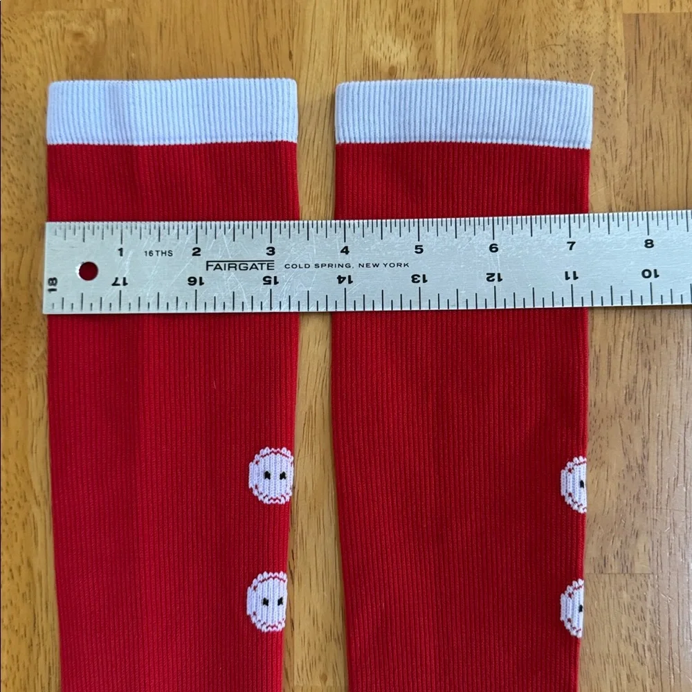 Nursemates Nurse Santa Belt Compression Holiday Fun Socks